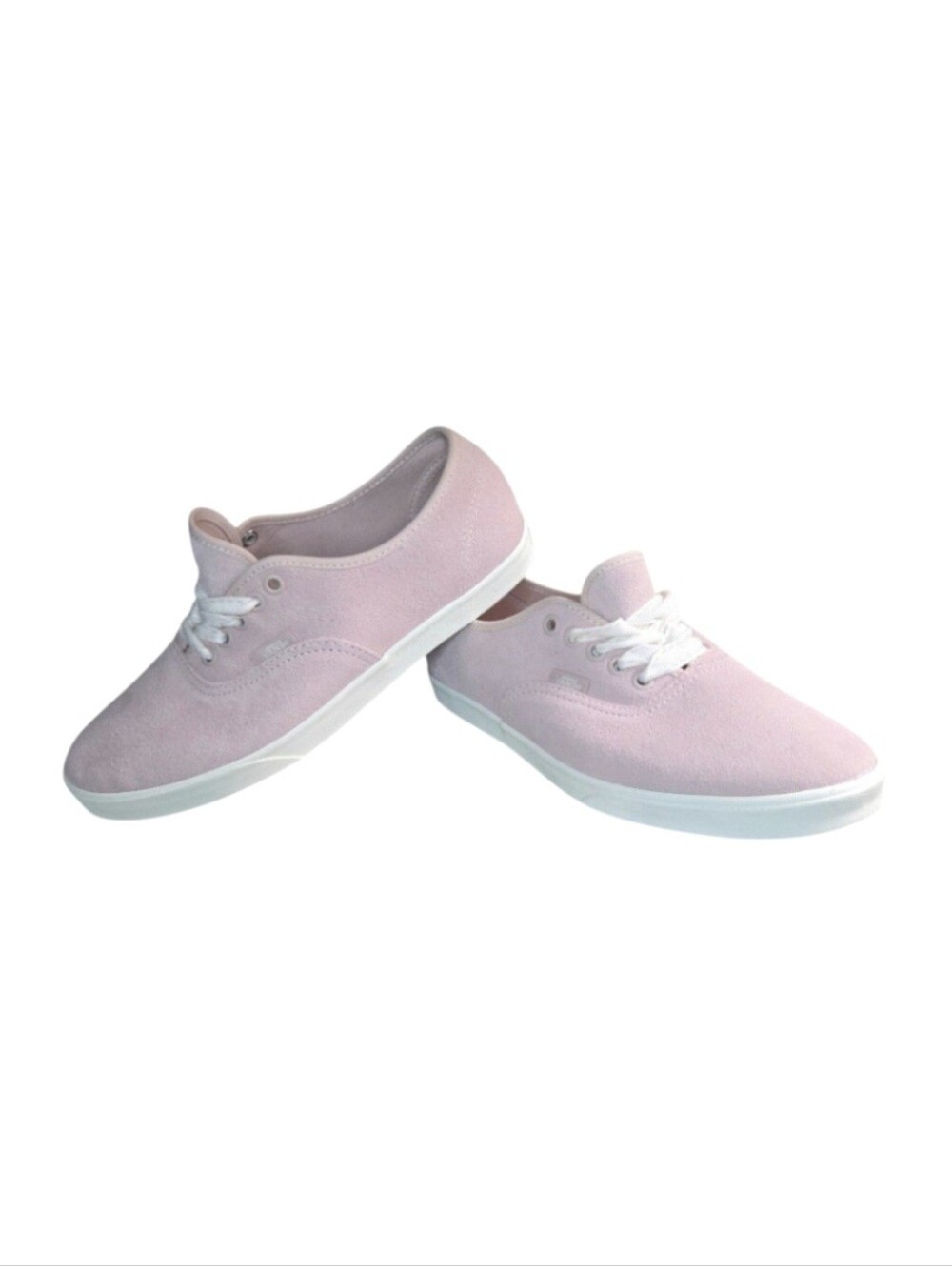 Vans Authentic Lowpro Shoe in Sepia Rose Pink Suede, Size 8.5 Women New!!